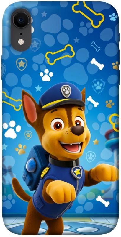 Чехол itsPrint Paw Patrol Chase для Apple iPhone XR (6.1"), детские, купить оптом с доставкой
