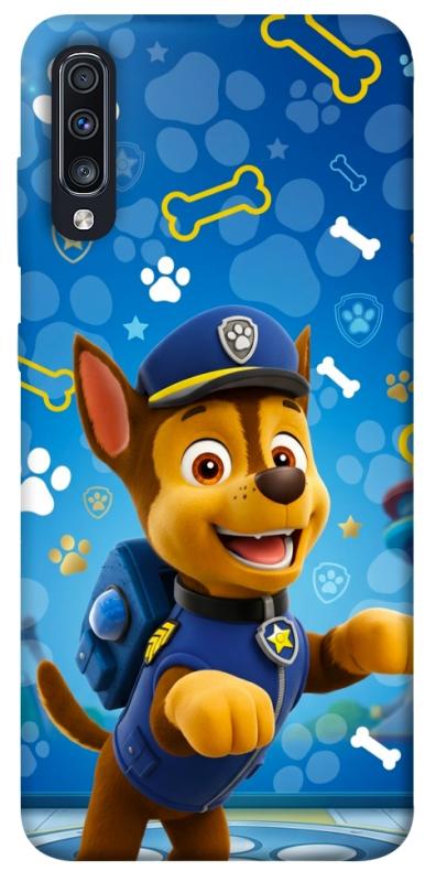 Чехол itsPrint Paw Patrol Chase для Samsung Galaxy A70 (A705F), детские, купить оптом с доставкой