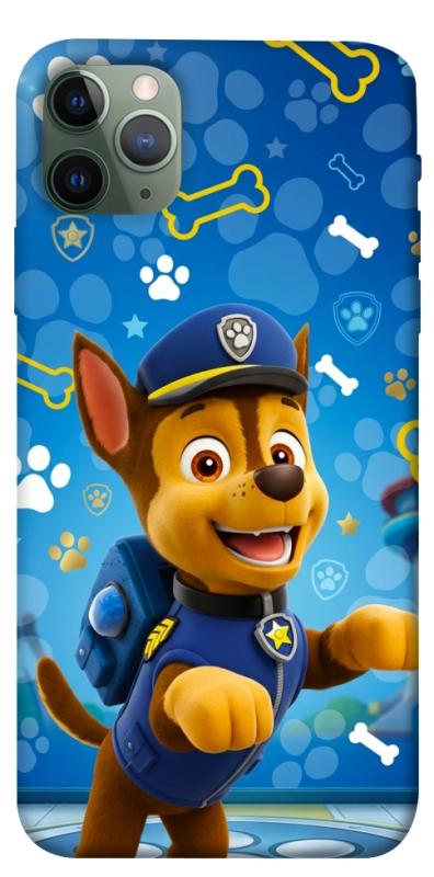 Чехол itsPrint Paw Patrol Chase для Apple iPhone 11 Pro Max (6.5"), детские, купить оптом с доставкой