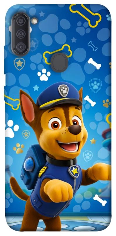 Чехол itsPrint Paw Patrol Chase для Samsung Galaxy A11, детские, купить оптом с доставкой