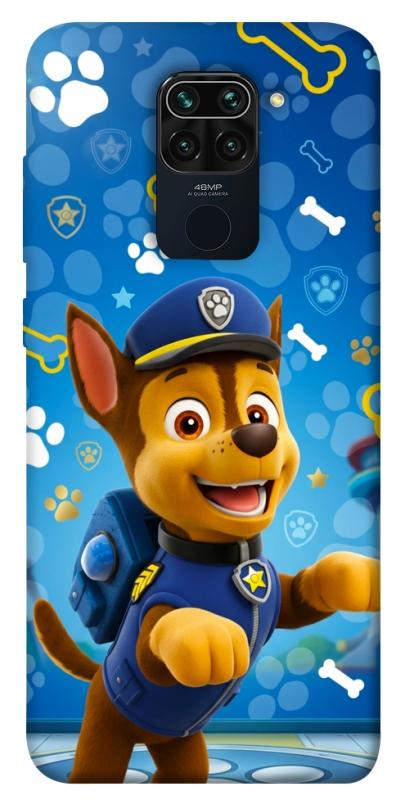 Чехол itsPrint Paw Patrol Chase для Xiaomi Redmi Note 9 / Redmi 10X, детские, купить оптом с доставкой