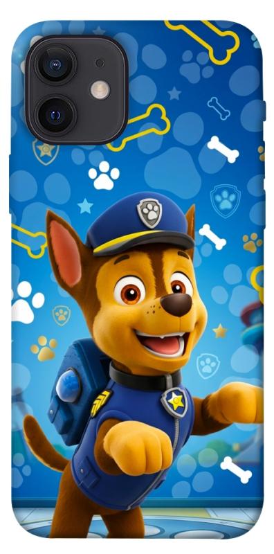 Чехол itsPrint Paw Patrol Chase для Apple iPhone 12 Pro (6.1"), детские, купить оптом с доставкой