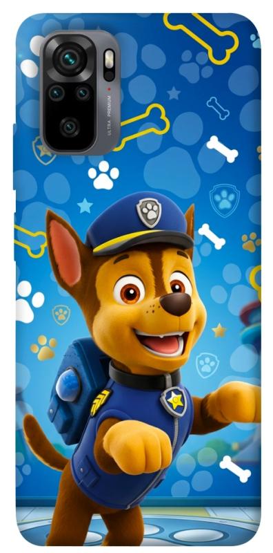 Чохол itsPrint Paw Patrol Chase для Xiaomi Redmi Note 10 / Note 10s, дитячі, купити оптом з доставкою