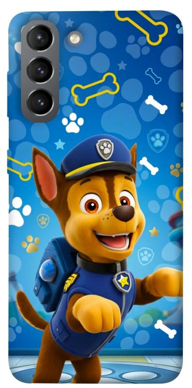 Чохол itsPrint Paw Patrol Chase для Samsung Galaxy S21, дитячі, купити оптом з доставкою