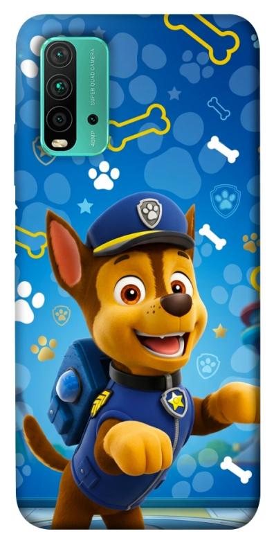 Чехол itsPrint Paw Patrol Chase для Xiaomi Redmi Note 9 4G / Redmi 9 Power / Redmi 9T, детские, купить оптом с доставкой