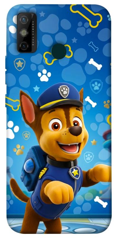 Чехол itsPrint Paw Patrol Chase для TECNO Spark 6 Go, детские, купить оптом с доставкой
