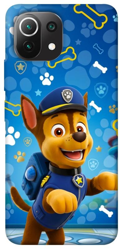 Чохол itsPrint Paw Patrol Chase для Xiaomi Mi 11 Lite, дитячі, купити оптом з доставкою