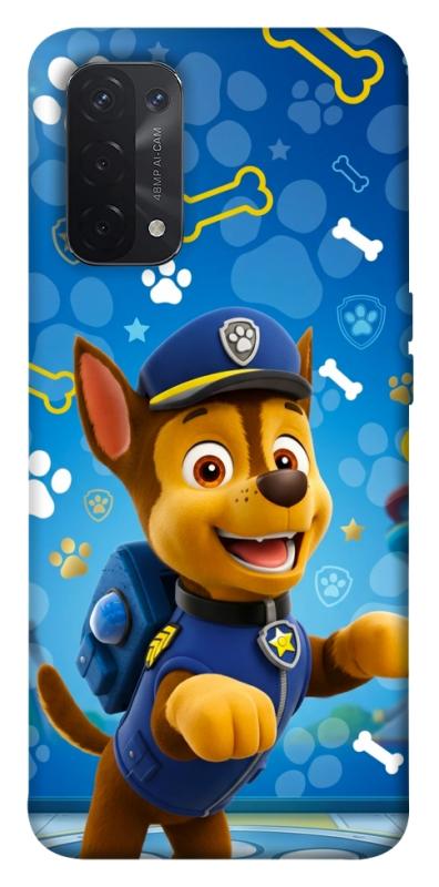Чехол itsPrint Paw Patrol Chase для Oppo A54 4G, детские, купить оптом с доставкой