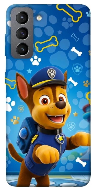 Чохол itsPrint Paw Patrol Chase для Samsung Galaxy S21 FE, дитячі, купити оптом з доставкою