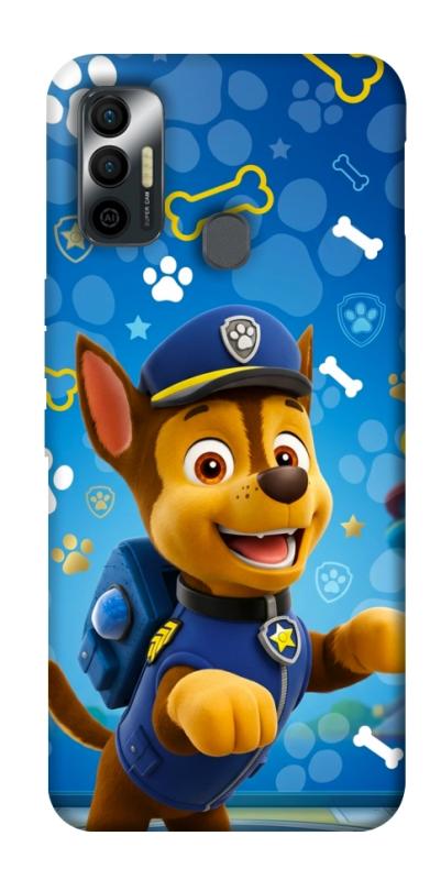 Чехол itsPrint Paw Patrol Chase для TECNO Spark 7, детские, купить оптом с доставкой