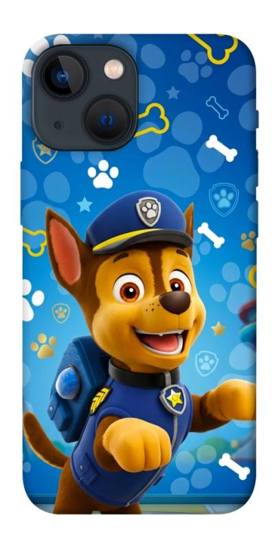 Чохол itsPrint Paw Patrol Chase для Apple iPhone 13 mini (5.4"), дитячі, купити оптом з доставкою