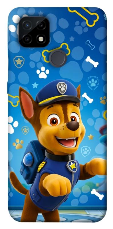 Чехол itsPrint Paw Patrol Chase для Realme C21, детские, купить оптом с доставкой