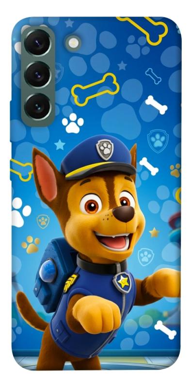 Чехол itsPrint Paw Patrol Chase для Samsung Galaxy S22+, детские, купить оптом с доставкой