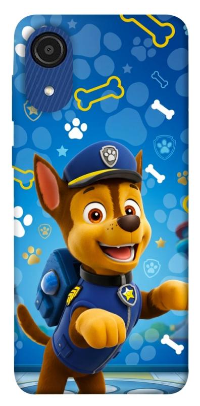 Чехол itsPrint Paw Patrol Chase для Samsung Galaxy A03 Core, детские, купить оптом с доставкой