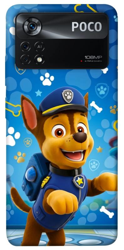 Чохол itsPrint Paw Patrol Chase для Xiaomi Poco X4 Pro 5G, дитячі, купити оптом з доставкою