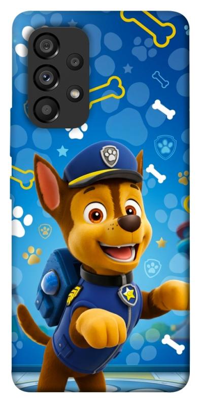 Чохол itsPrint Paw Patrol Chase для Samsung Galaxy A53 5G, дитячі, купити оптом з доставкою