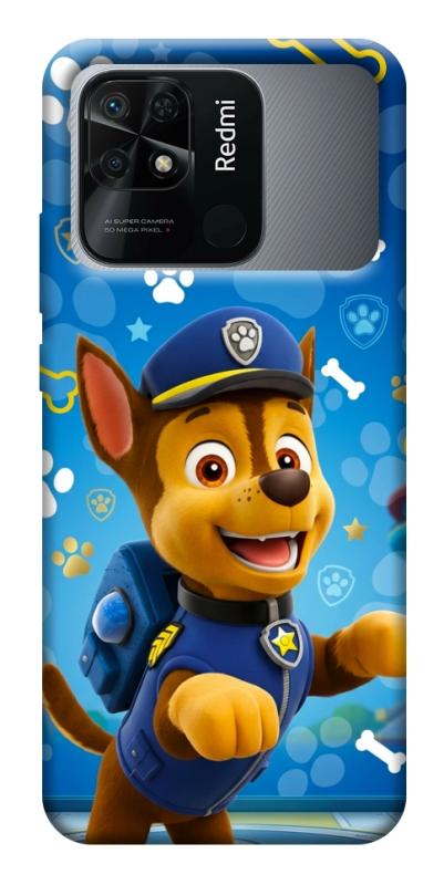 Чохол itsPrint Paw Patrol Chase для Xiaomi Redmi 10C, дитячі, купити оптом з доставкою