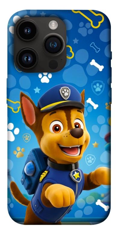 Чохол itsPrint Paw Patrol Chase для Apple iPhone 14 Pro (6.1"), дитячі, купити оптом з доставкою