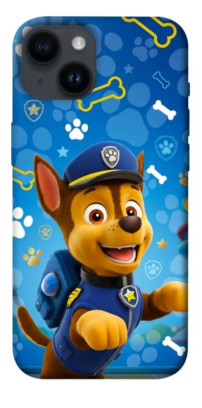 Чохол itsPrint Paw Patrol Chase для Apple iPhone 14 (6.1"), дитячі, купити оптом з доставкою