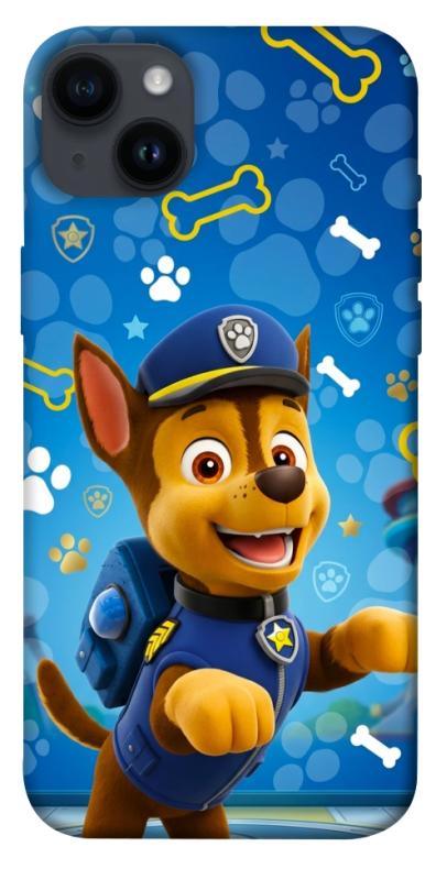 Чехол itsPrint Paw Patrol Chase для Apple iPhone 14 Plus (6.7"), детские, купить оптом с доставкой