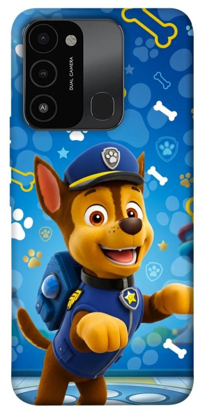 Чехол itsPrint Paw Patrol Chase для TECNO Spark 8C, детские, купить оптом с доставкой