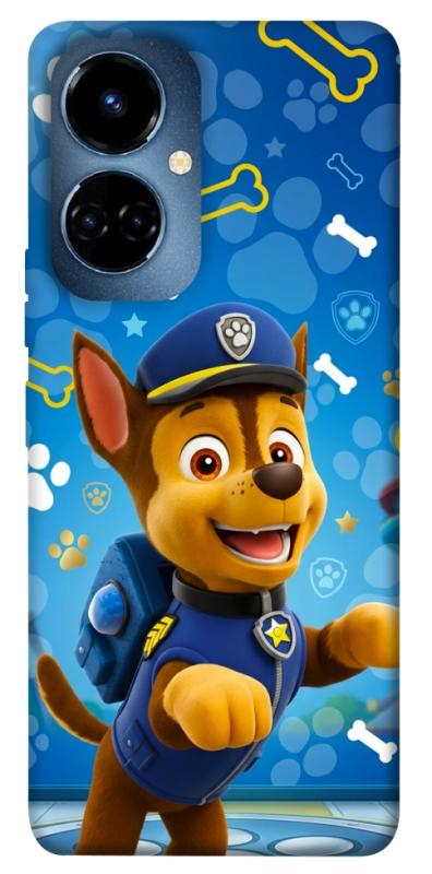 Чохол itsPrint Paw Patrol Chase для TECNO Camon 19 (CI6n) / 19 Pro (CI8n), дитячі, купити оптом з доставкою