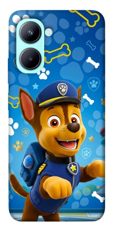 Чехол itsPrint Paw Patrol Chase для Realme C33, детские, купить оптом с доставкой