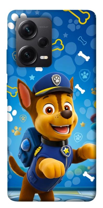 Чехол itsPrint Paw Patrol Chase для Xiaomi Redmi Note 12 Pro+ 5G, детские, купить оптом с доставкой
