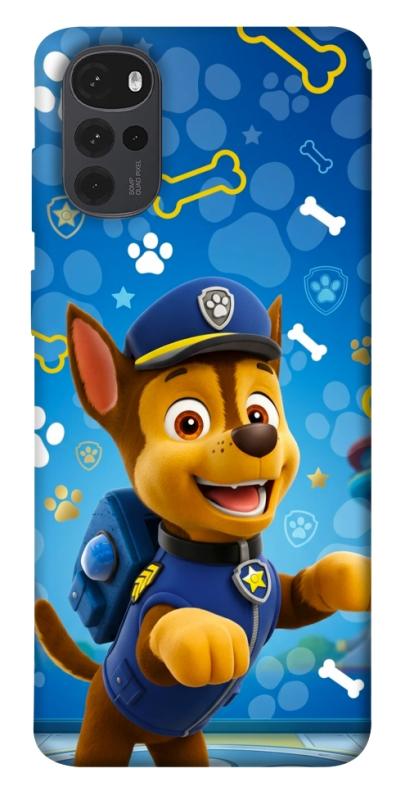 Чехол itsPrint Paw Patrol Chase для Motorola Moto G22, детские, купить оптом с доставкой