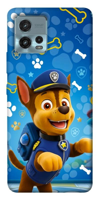 Чехол itsPrint Paw Patrol Chase для Motorola Moto G72, детские, купить оптом с доставкой