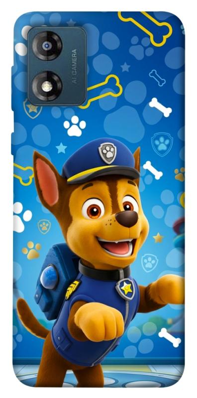 Чехол itsPrint Paw Patrol Chase для Motorola Moto E13, детские, купить оптом с доставкой