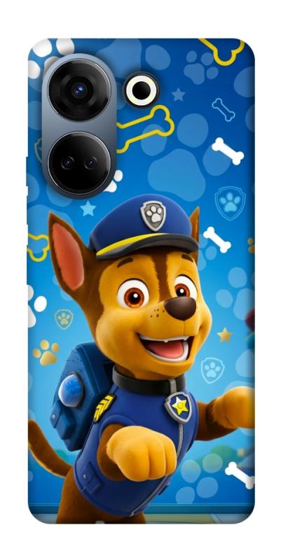 Чохол itsPrint Paw Patrol Chase для TECNO Camon 20 Pro (CK7n), дитячі, купити оптом з доставкою