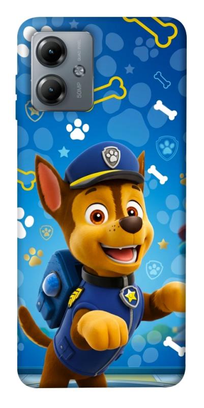 Чехол itsPrint Paw Patrol Chase для Motorola Moto G14, детские, купить оптом с доставкой