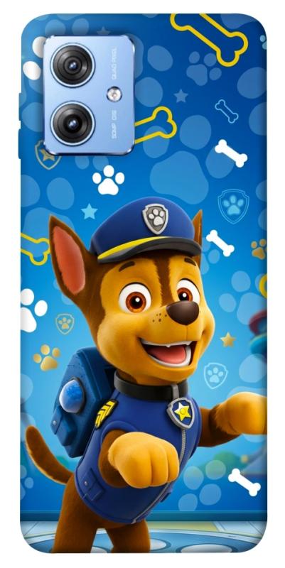 Чехол itsPrint Paw Patrol Chase для Motorola Moto G84, детские, купить оптом с доставкой