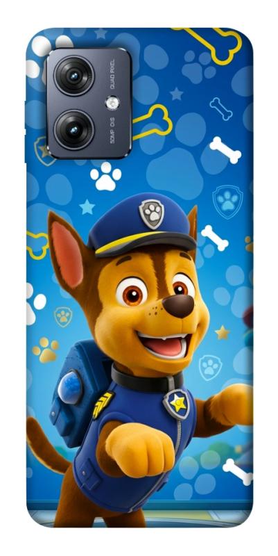 Чехол itsPrint Paw Patrol Chase для Motorola Moto G54, детские, купить оптом с доставкой