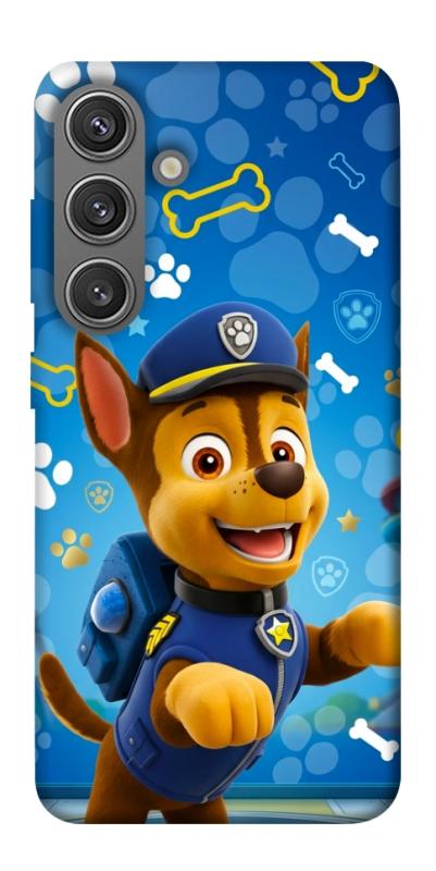 Чохол itsPrint Paw Patrol Chase для Samsung Galaxy S24+, дитячі, купити оптом з доставкою