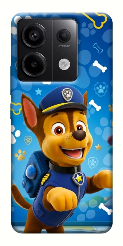 Чехол itsPrint Paw Patrol Chase для Xiaomi Redmi Note 13 Pro 4G, детские, купить оптом с доставкой
