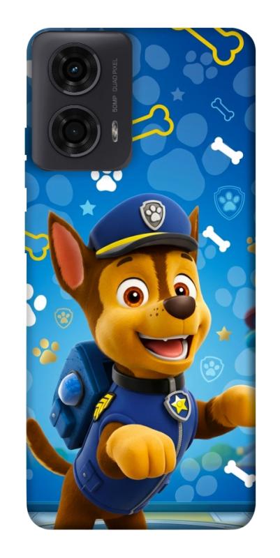 Чехол itsPrint Paw Patrol Chase для Motorola Moto G24, детские, купить оптом с доставкой