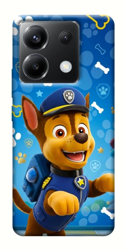 Чохол itsPrint Paw Patrol Chase для Xiaomi Poco X6, дитячі, купити оптом з доставкою