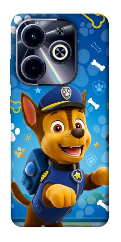 Чехол itsPrint Paw Patrol Chase для Infinix Hot 40i, детские, купить оптом с доставкой
