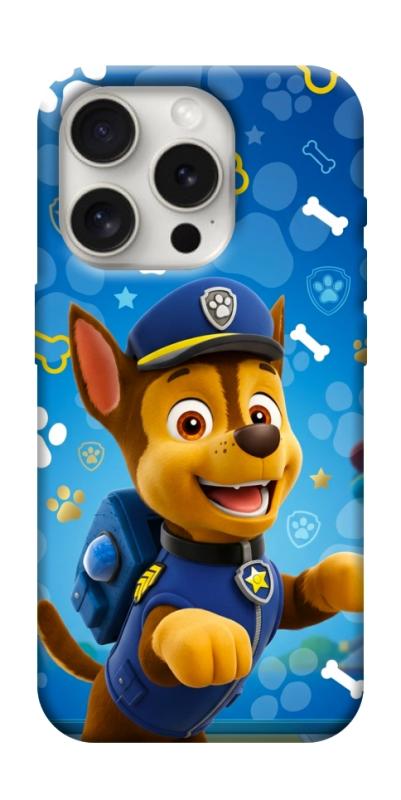 Чохол itsPrint Paw Patrol Chase для Apple iPhone 16 Pro Max (6.9"), дитячі, купити оптом з доставкою