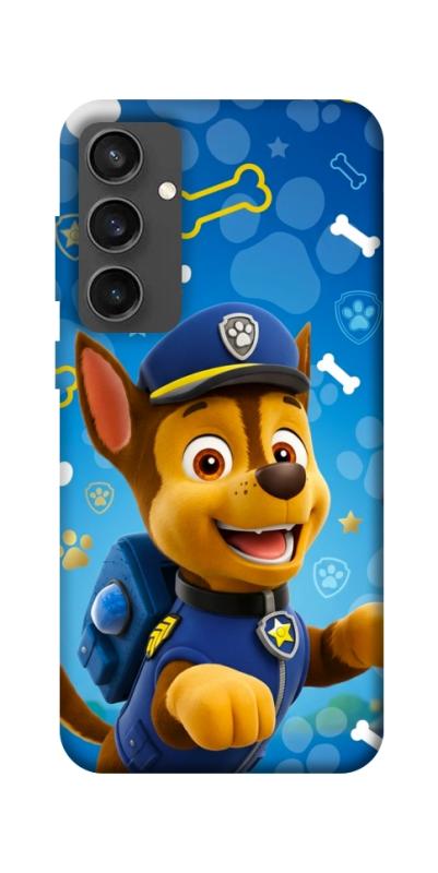 Чохол itsPrint Paw Patrol Chase для Samsung Galaxy S24 FE, дитячі, купити оптом з доставкою