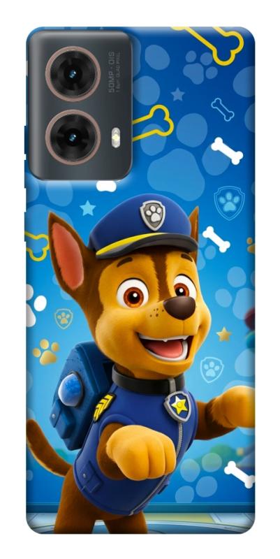 Чехол itsPrint Paw Patrol Chase для Motorola Moto G85, детские, купить оптом с доставкой