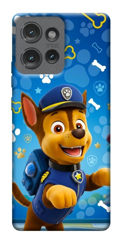 Чохол itsPrint Paw Patrol Chase для Motorola Edge 50, дитячі, купити оптом з доставкою