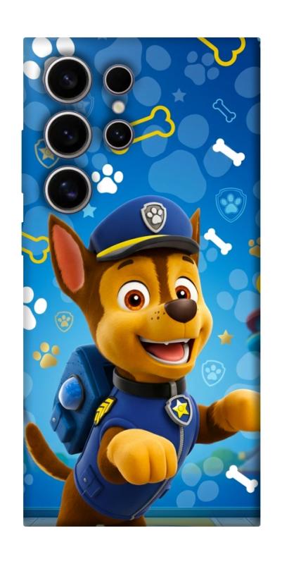 Чохол itsPrint Paw Patrol Chase для Samsung Galaxy S25 Ultra, дитячі, купити оптом з доставкою