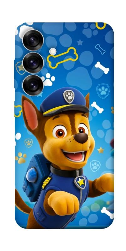 Чохол itsPrint Paw Patrol Chase для Samsung Galaxy S25, дитячі, купити оптом з доставкою