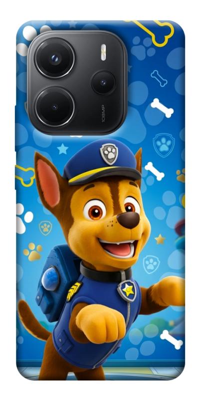Чехол itsPrint Paw Patrol Chase для Xiaomi Redmi Note 14 4G (Int. version), детские, купить оптом с доставкой