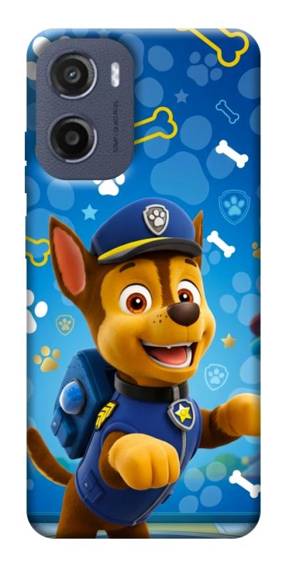 Чехол itsPrint Paw Patrol Chase для Motorola Moto G05, детские, купить оптом с доставкой