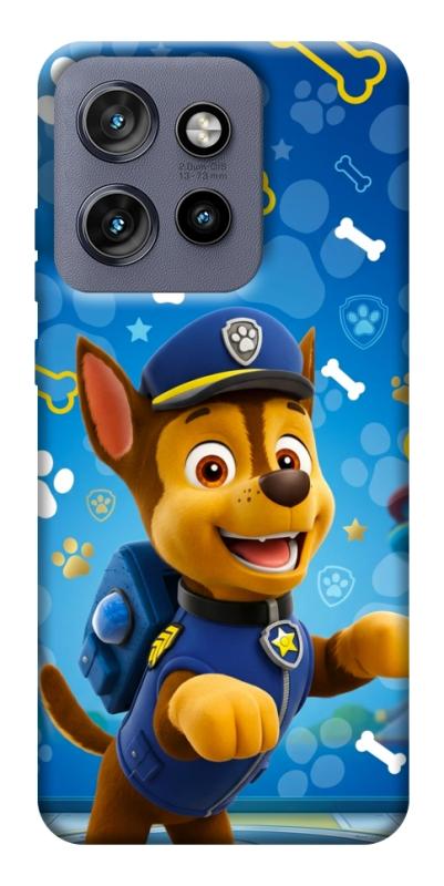 Чехол itsPrint Paw Patrol Chase для Motorola Edge 50 Neo, детские, купить оптом с доставкой