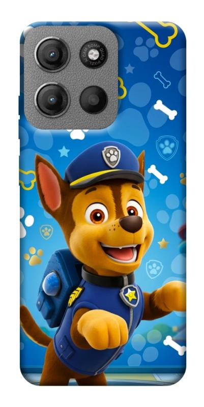 Чехол itsPrint Paw Patrol Chase для Motorola Moto G15 4G, детские, купить оптом с доставкой